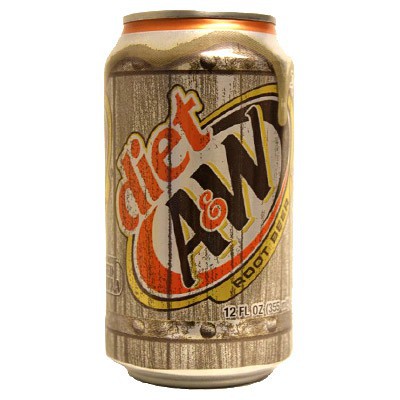 Root beer A&W version allégé (diet/light)