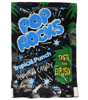 Pop Rocks aux fruits exotiques