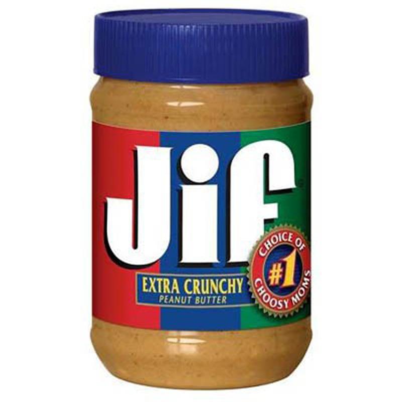 Beurre de cacahouète JIF crunchy