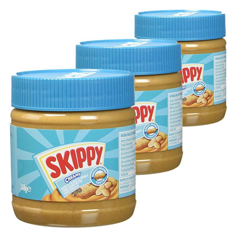 Beurre de cacahuète Skippy x3