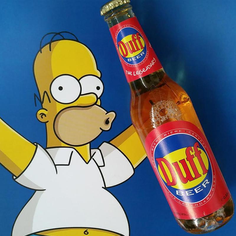 Bière Simpson Duff