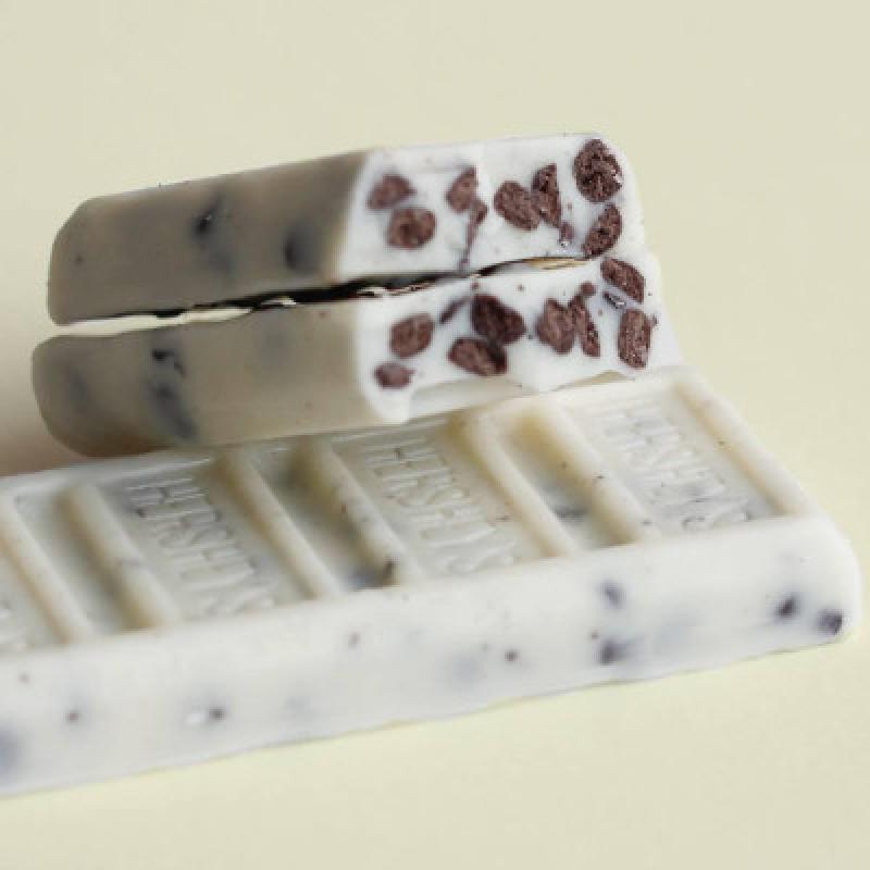 Tablettes de chocolat blanc 