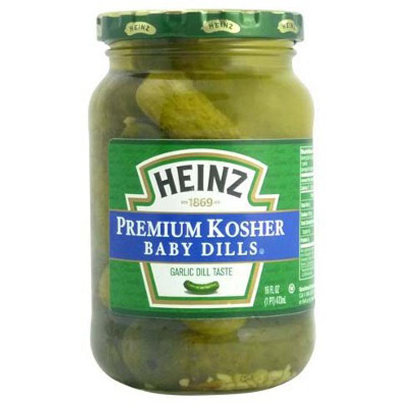 HEINZ BABY DILLS CORNICHONS