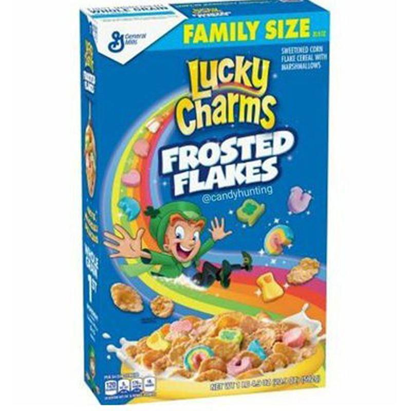 LUCKY CHARMS CEREALES FROSTED FLAKES