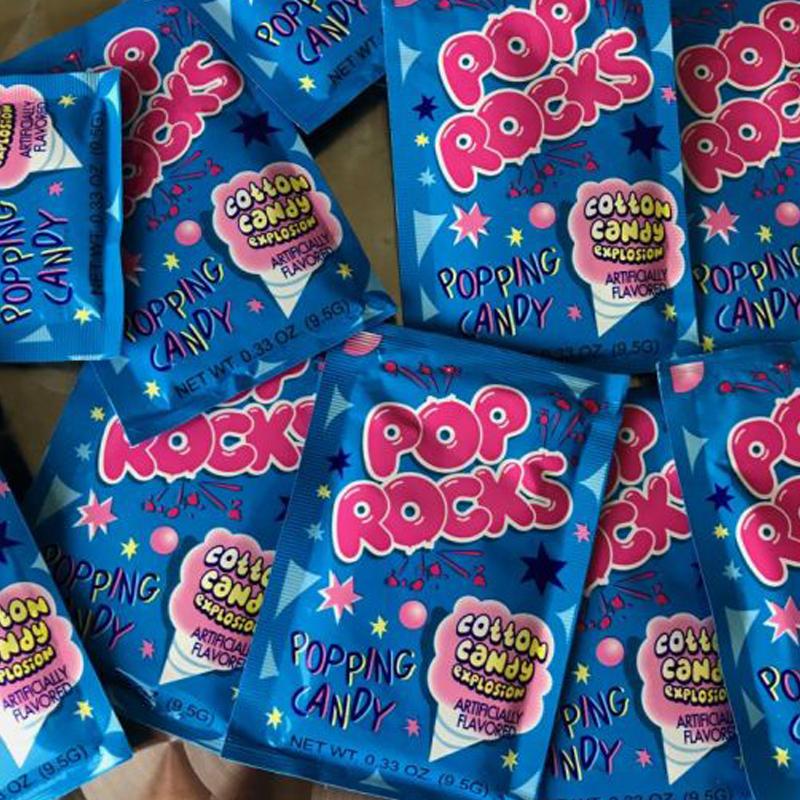 Pop Rocks : Les bonbons américains pétillant au bon goût de barbe à papa