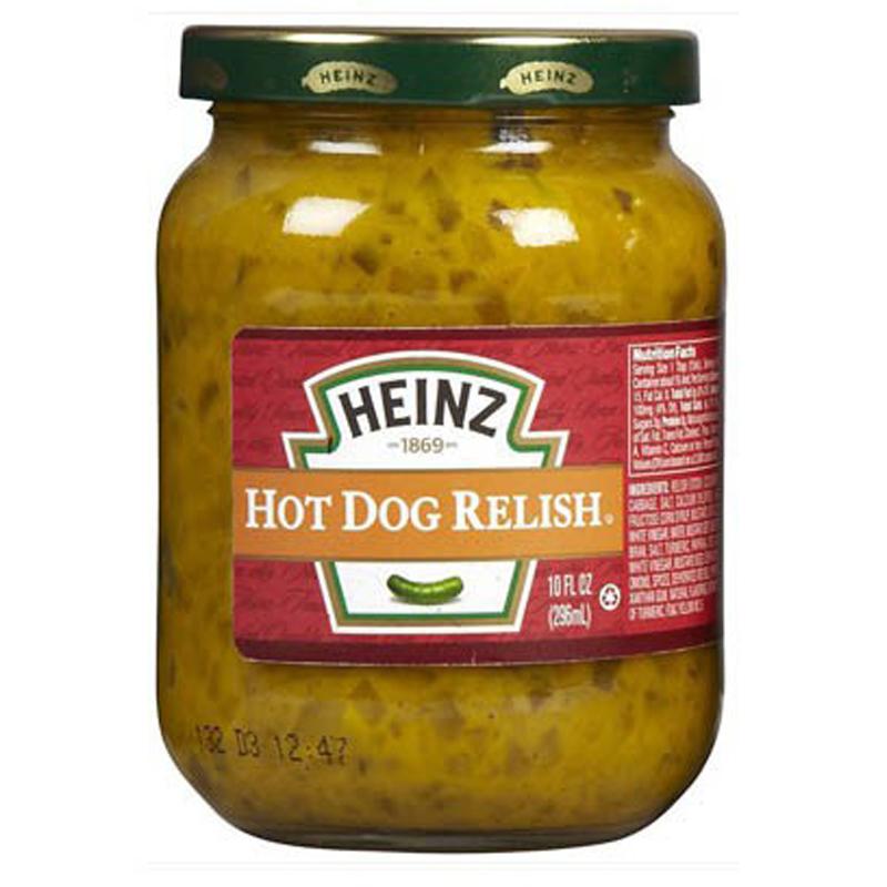 Relish Heinz Hot Dog