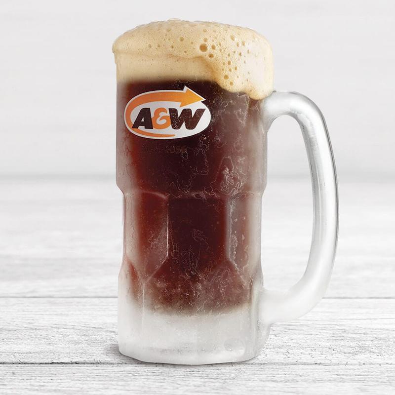 Root beer A&W version allégé (diet/light)