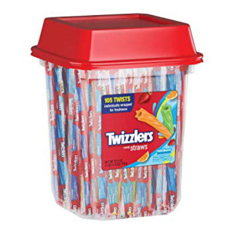 Boite de bonbons Twizzlers Arc-en-ciel