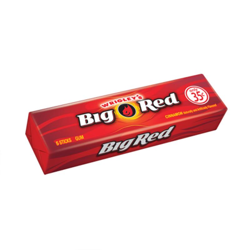 WRIGLEY BIG RED CHEWING-GUMS