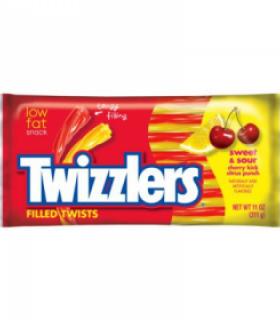 Twizzlers à la cerise et au citron